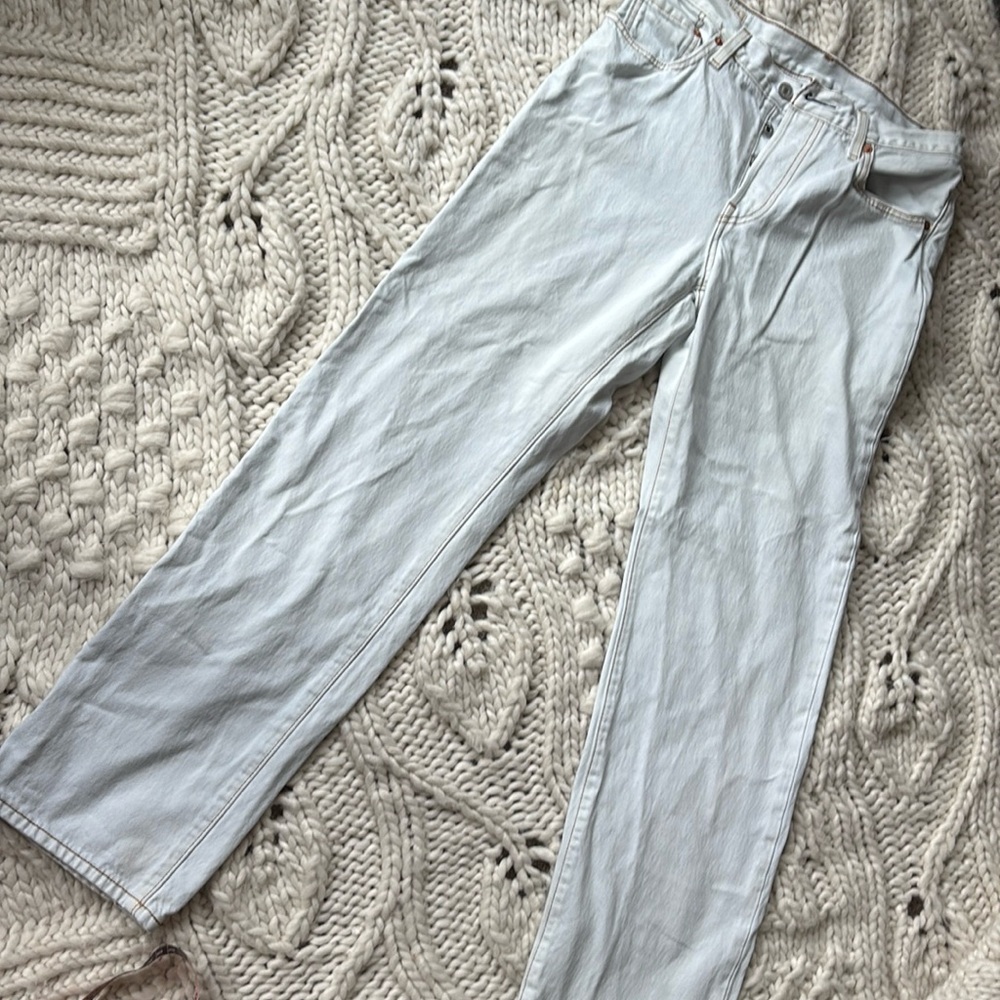 Levi's Light Blue Straight-Leg Women's Jeans